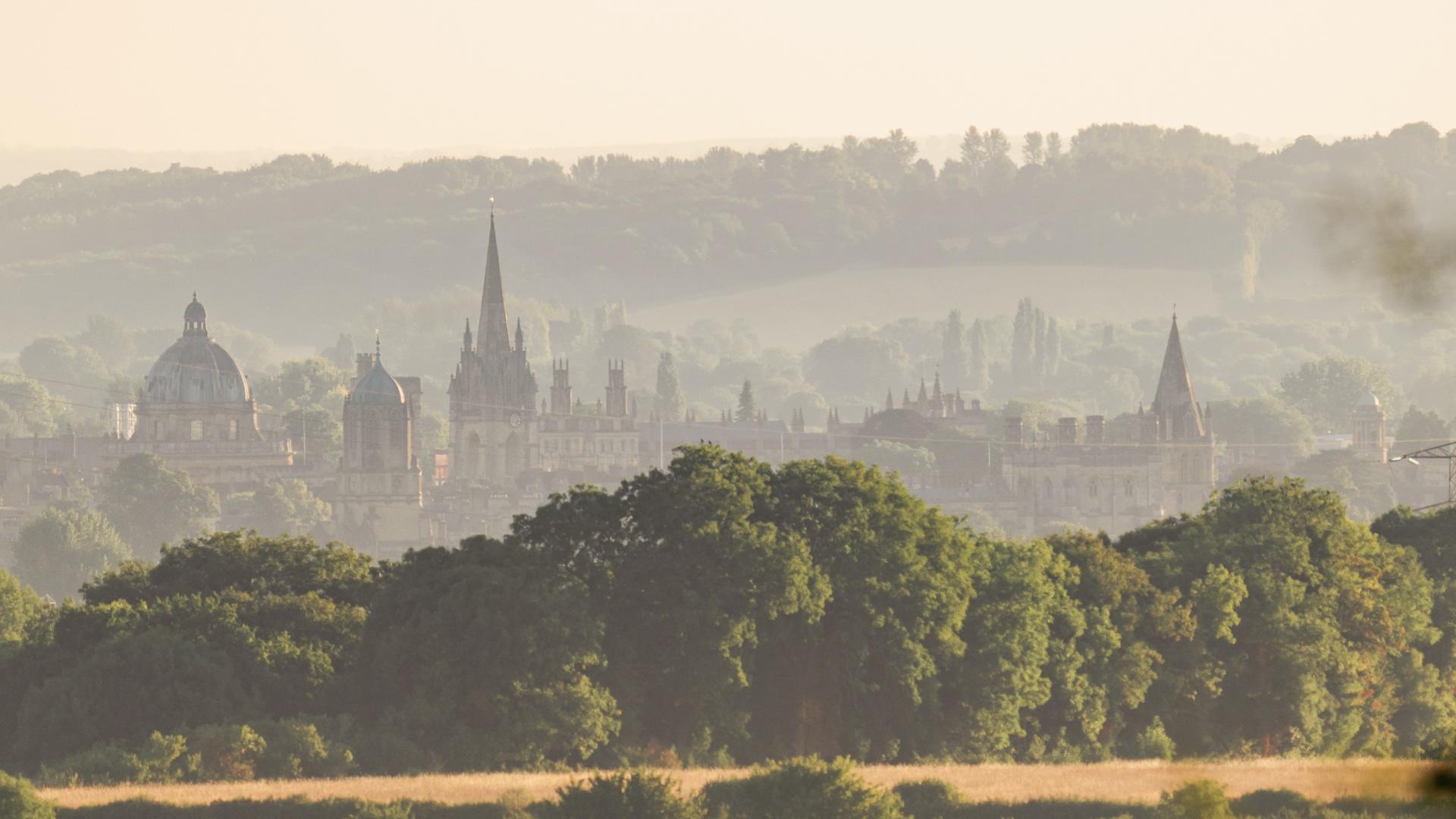 View of Oxford's dreaming spires