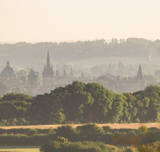 Dreaming Spires of Oxford - from Old Berkeley Golf Course