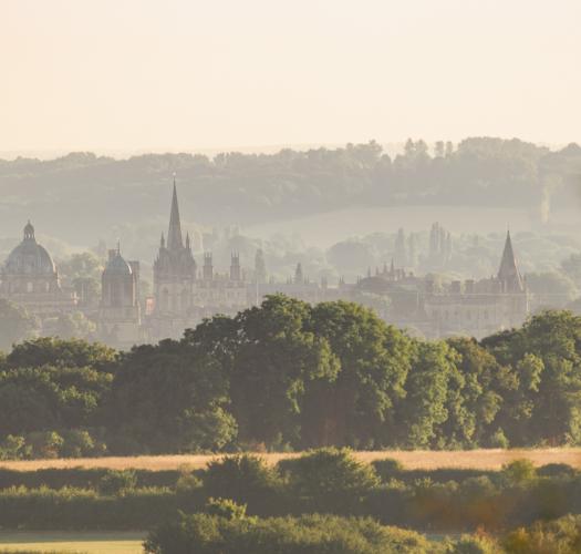 dreaming spires from Old berkeley golf course