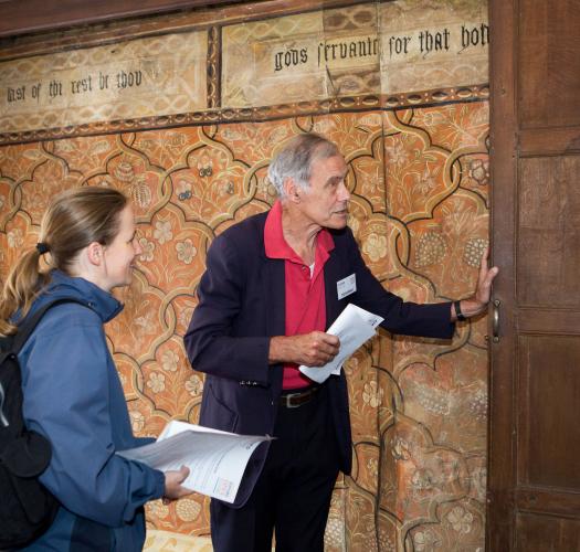 Volunteers at Painted Room