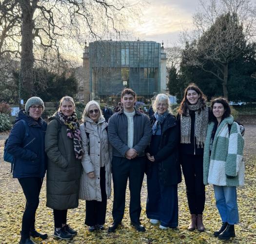 OPT Team outside the Holburne Museum