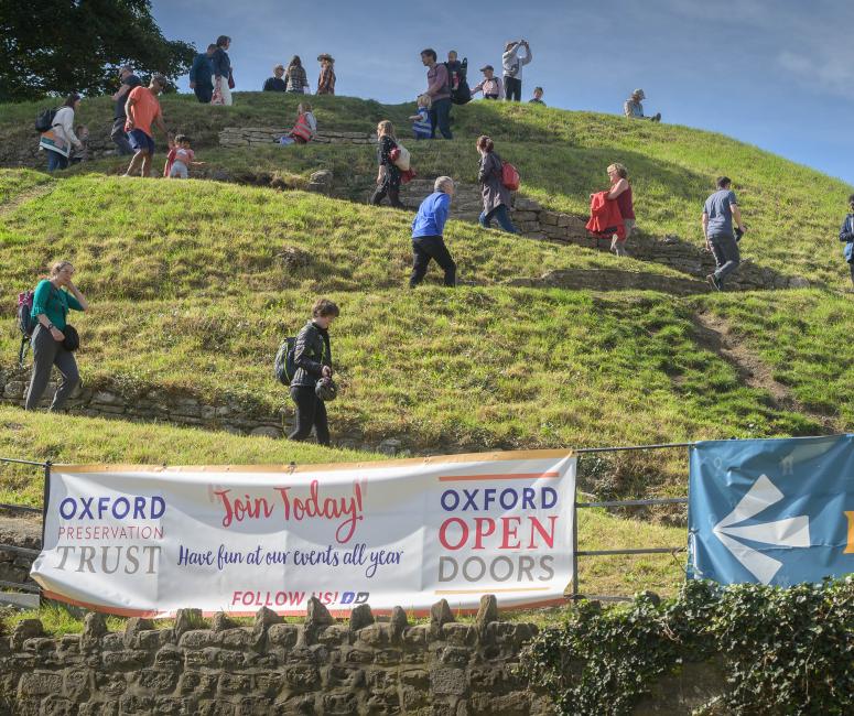 Castle Mound at Oxford Open Doors